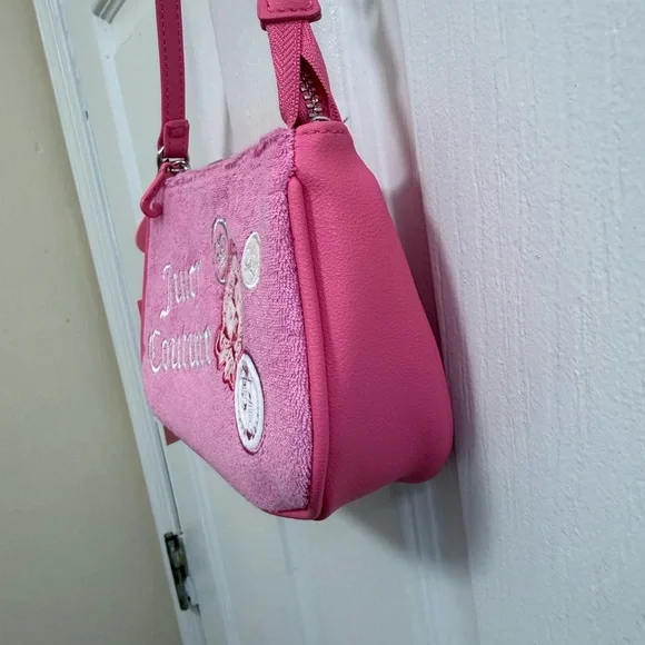 NWT Juicy Couture Juicy Girls Rule Wristlet in Cherry 🍒 Blossom - Picture 3 of 5